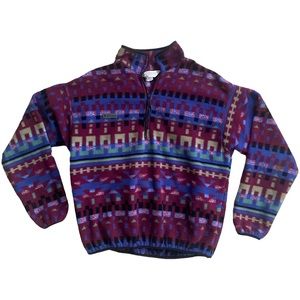 💜 Columbia fleece vintage Women’s sz L